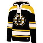Hockey Hoodie 47 Brand Lacer Hood NHL Boston Bruins David Pastrnak 88, S