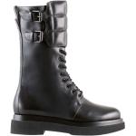 Reduzierte Schwarze Högl Ankle Boots & Klassische Stiefeletten aus Leder für Damen Größe 37 