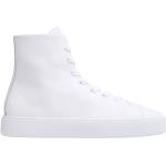 Reduzierte Weiße Högl High Top Sneaker & Sneaker Boots aus Lammleder für Damen Größe 40 