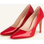 Rote Lack-Optik Högl Spitze Nachhaltige High Heels & Stiletto-Pumps aus Leder für Damen Größe 40 