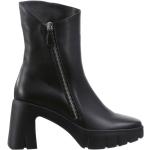 Reduzierte Schwarze Elegante Högl Ankle Boots & Klassische Stiefeletten aus Leder für Damen Größe 42 