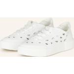 Weiße Högl Low Sneaker aus Glattleder für Damen Größe 39 