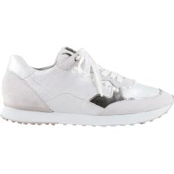 Högl, Trendige Metallic-Sneaker White, Damen, Größe: 39 1/2 EU