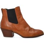 Damen Stiefeletten - Hogan - In Brown Leather - Größe: IT 36 - EU 36