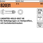 Hohlraumdübel R 82031 6-ktschraube HB 12-3 (100/69) A 4 1 Stück
