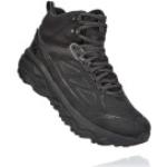 Schwarze Hoka Gore Tex Outdoor Schuhe mit Strass aus Nubukleder Wasserfest für Herren Größe 46 