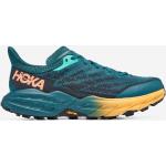 Cyanblaue Hoka Speedgoat Gore Tex Vegane Trailrunning Schuhe aus Textil für Damen Größe 41 