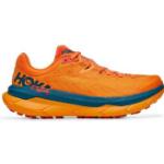 Orange Hoka Vegane Trailrunning Schuhe mit Schnürsenkel aus Mesh Leicht für Herren Größe 48 