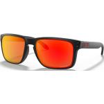 Reduzierte Orange Oakley Holbrook Runde Sportbrillen & Sport-Sonnenbrillen für Herren 