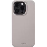 Taupefarbene iPhone 14 Pro Hüllen Art: Soft Cases aus Silikon 