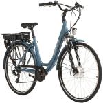 Adore E-Citybike Damen Hollandia Lido 28'' E-Bike 7 Gänge Blau