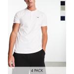 Reduzierte Bunte Hollister T-Shirts aus Baumwolle für Herren Größe XS 4-teilig 