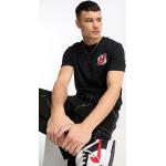 Reduzierte Schwarze Kurzärmelige Hollister New Jersey Devils T-Shirts aus Jersey für Herren Größe S 