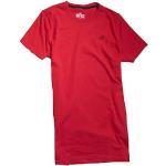 Rote Hollister V-Ausschnitt T-Shirts für Herren Größe L 