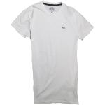 Weiße Hollister V-Ausschnitt T-Shirts aus Baumwolle für Herren Größe M 