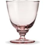 Rosa Holmegaard Wassergläser aus Glas mundgeblasen 