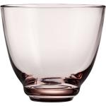 Rosa Skandinavische Holmegaard Runde Wassergläser aus Glas mundgeblasen 