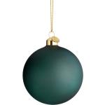 Reduzierte Dunkelgrüne Holmegaard Runde Christbaumkugeln & Weihnachtsbaumkugeln aus Glas mundgeblasen 