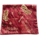 Holy Land Market Messianic/Christian Head Scarf - Model II - 100% Polyester, Hand wash (180 x 120 cm OR 20 x 60 inches) (Burgundy)