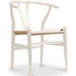 Reduzierte Offwhitefarbene Moderne Designer Stühle aus Buche Breite 0-50cm, Höhe 50-100cm, Tiefe 0-50cm 