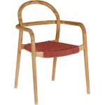 Braune Moderne 4Home Holzstühle lackiert aus Massivholz mit Armlehne Breite 50-100cm, Höhe 50-100cm, Tiefe 50-100cm 4-teilig 