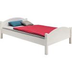 Weiße Moderne Idimex Betten lackiert aus Massivholz 