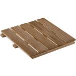 Braune haebelholz Terrassenplatten & Terrassenfliesen aus Holz 