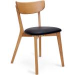 Hellbraune Moderne Topdesign Holzstühle lackiert aus Massivholz Breite 0-50cm, Höhe 50-100cm, Tiefe 0-50cm 2-teilig 