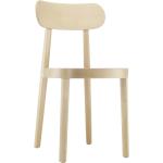 Minimalistische Thonet Stühle im Bauhausstil aus Massivholz 
