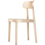 Minimalistische Thonet Designer Stühle aus Holz gepolstert 