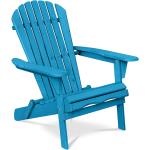 Reduzierte Türkise Adirondack Chairs aus Holz Outdoor Breite 50-100cm, Höhe 50-100cm, Tiefe 50-100cm 