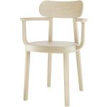 Minimalistische Thonet Designer Stühle aus Holz mit Armlehne 