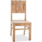 Braune VITO Möbel Holzstühle aus Massivholz Breite 100-150cm, Höhe 100-150cm, Tiefe 0-50cm 
