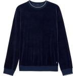 Reduzierte Marineblaue Unifarbene HOM Rundhals-Ausschnitt Herrensweatshirts aus Jersey Größe XXL 