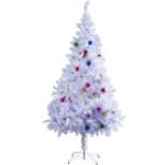 Weiße Homcom Künstliche Weihnachtsbäume 