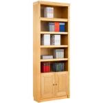 Reduzierte Home Affaire Nachhaltige Bücherregale lackiert Breite 50-100cm, Höhe 200-250cm, Tiefe 0-50cm 