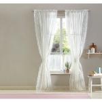 Cremefarbene Home Affaire Gardinen & Vorhänge aus Textil transparent 