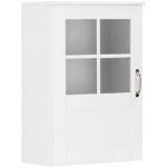 Reduzierte Weiße Moderne Home Affaire Alby Küchenschränke aus MDF Breite 0-50cm, Höhe 50-100cm, Tiefe 0-50cm 