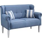 Blaue Zweisitzer-Sofas günstig online kaufen