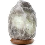 Weiße Home Affaire Salzkristalllampen aus Stein E14 