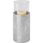Silberne Romantische 51 cm Home Affaire Kerzenständer & Kerzenhalter aus Metall 