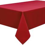 Bordeauxrote Rechteckige eckige Tischdecken aus Textil schnelltrocknend 