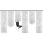 Weiße Home Wohnideen Schiebegardinen & Schiebevorhänge aus Polyester mit Klettband 