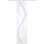 Home Wohnideen Schiebevorhang »TIBASO« aus weißer Jacquard Wirkware, blickdicht (245 x 57 cm) - B-Ware neuwertig