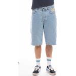 Blaue Skater HOMEBOY Baggy-Shorts für Herren Größe XXL 