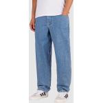 Blaue Bestickte Streetwear HOMEBOY Jeans mit Stickerei aus Baumwolle für Herren Weite 30, Länge 32 