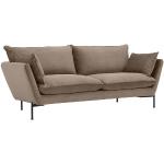 HOMELIV. Maple Big Sofa 194x91x82cm Cord 2-Sitzer 85% Polyester, 15% Nylon
