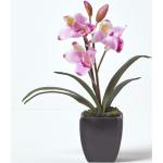 Schwarze Homescapes Künstliche Orchideen 
