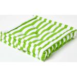 Grüne Homescapes Quadratische Sitzkissen & Bodenkissen aus Baumwolle 50x50 