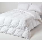 Weiße Homescapes Kuscheldecken & Wohndecken aus Baumwolle maschinenwaschbar 200x200 für den für den Winter 